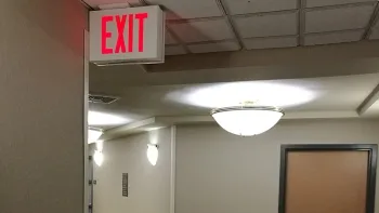 Hotel Emergency Exit Sign
