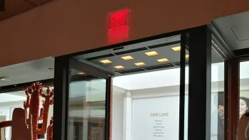 Shopping Mall Emergency Exit Sign