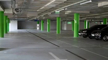 Parking Lot Exit Sign