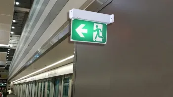 Train/Metro Station Emergency Lighting & Sign