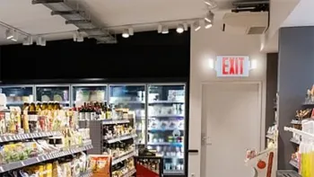 Supermarket Emergency Lighting & Sign