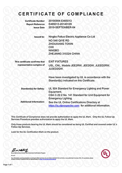 UL Certification