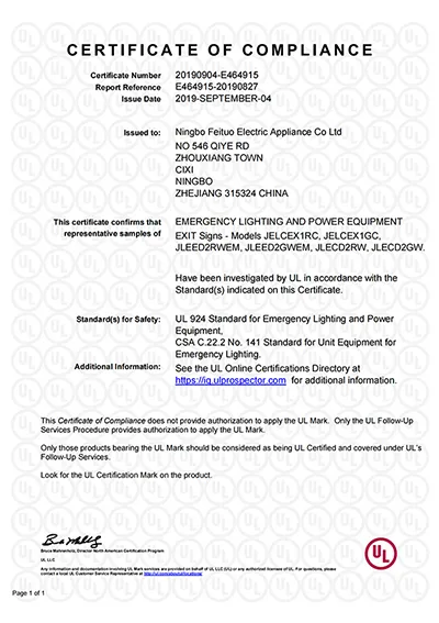 UL Certification
