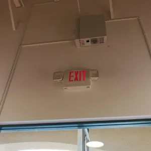 Emergency lighting system installed at a community center in the U.S.