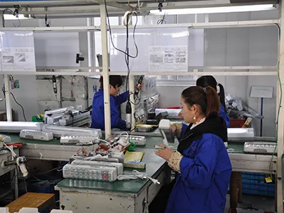 On-line assembly line inspection