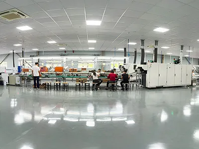 PCB assembly workshop