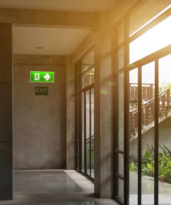 Exit Sign & Emergency Exit Lights