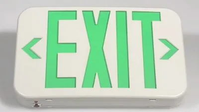 EZCXTEU2BCWEM Bi-Color Compact LED Exit Sign