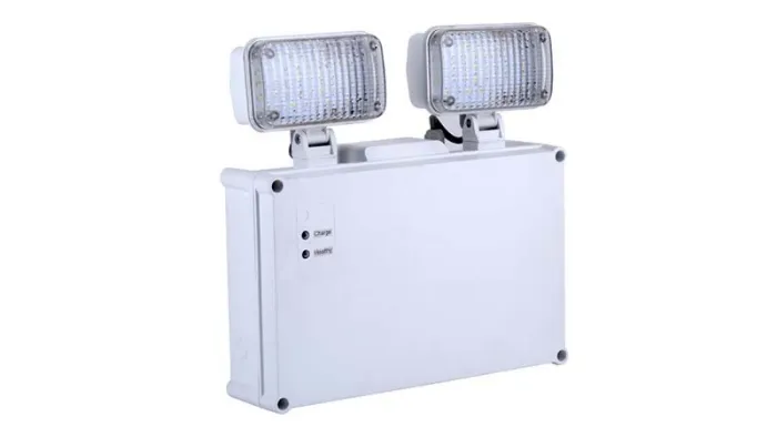 LE2921 IP65 Waterproof LED Twin Spot Emergency Light