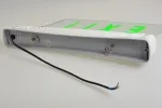 LE2912 Edge-Lit LED Exit Sign with ABS/Acrylic Panel (5 Green LEDs)