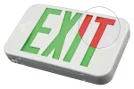 EZCXTEU2BCWEM Bi-Color Compact LED Exit Sign