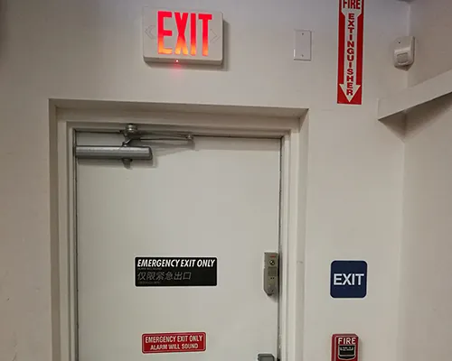 JEE2GWE UL Approved Green LED Exit Sign
