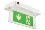 LE515-21 EXIT IP65 Waterproof LED Emergency Exit Sign (21 SMD3528 LEDs)