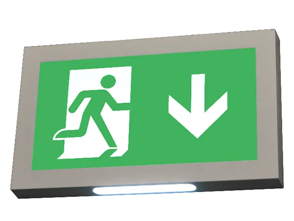 LE2915 Multi-Installation LED Emergency Exit Sign with Plastic Housing
