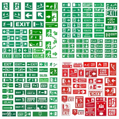Customized Emergency Lighting Samples Display
