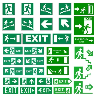 Customized Emergency Lighting Samples Display