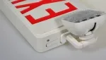 JLEC2GW/JLEC2RW LED Exit Sign/Emergency Light Combo (Green/Red Letters)