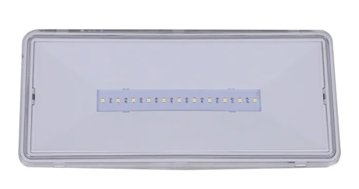 LE515-11 Waterproof LED Emergency Exit Sign Bulkhead (11 SMD2835 LEDs)
