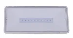 LE515-11 Waterproof LED Emergency Exit Sign Bulkhead (11 SMD2835 LEDs)