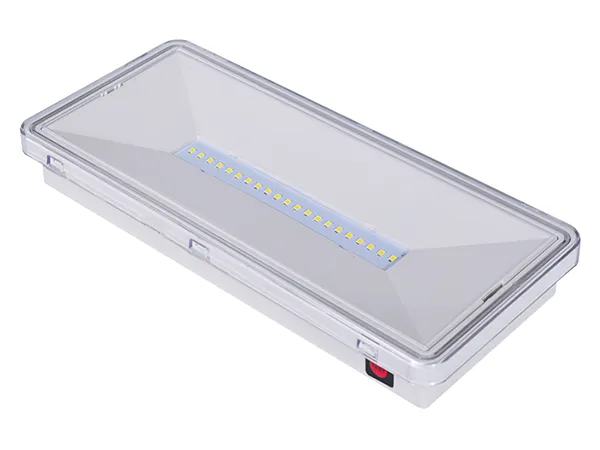 LE515-21 Waterproof LED Emergency Exit Sign Bulkhead (21 SMD2835 LEDs)