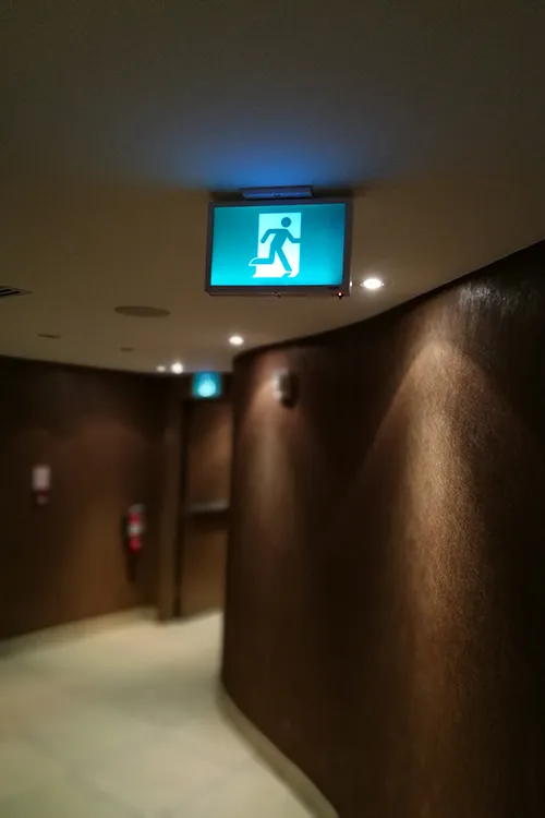 Exit Sign & Emergency Exit Lights